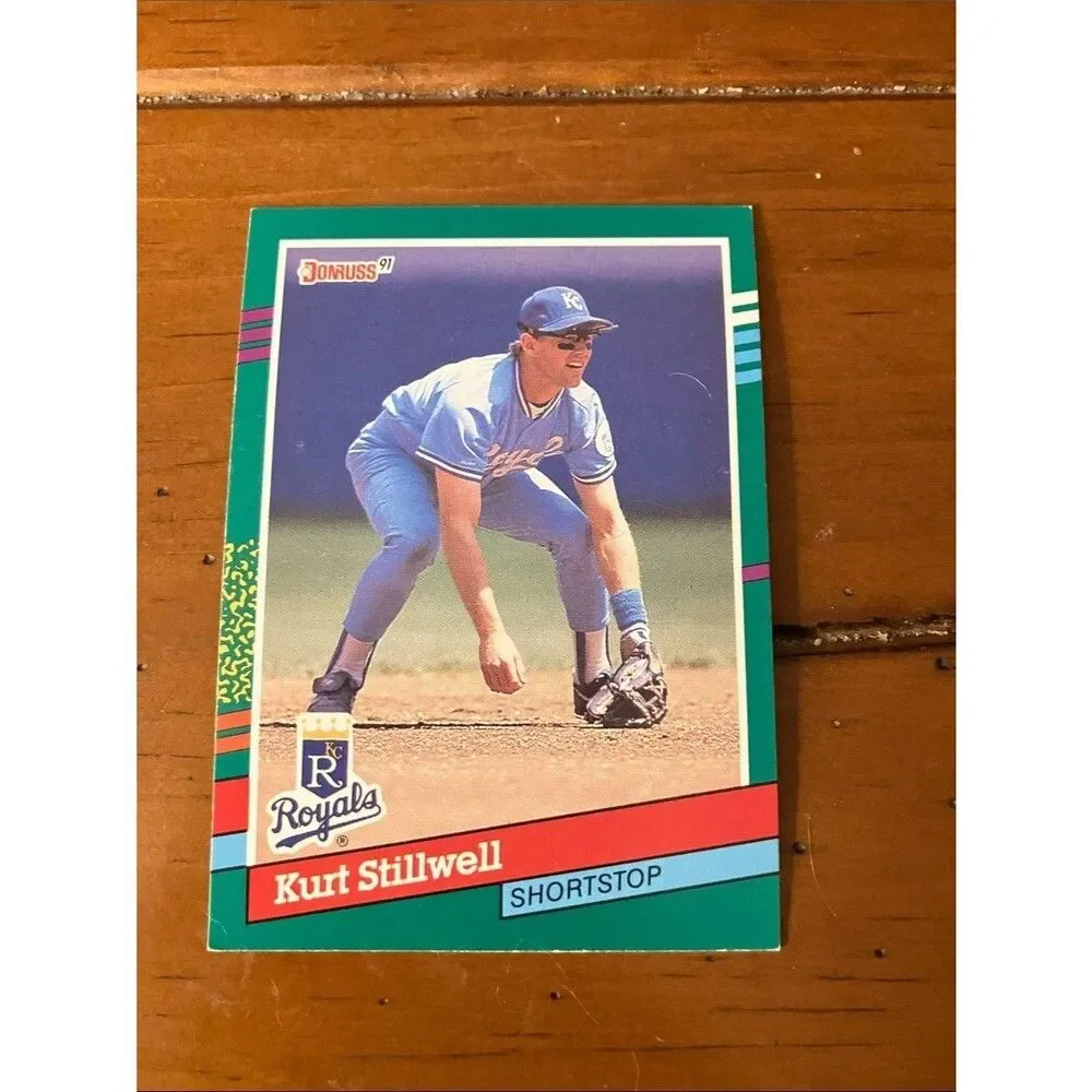 1991 Donruss Kansas City Royals Baseball Card Trading Card